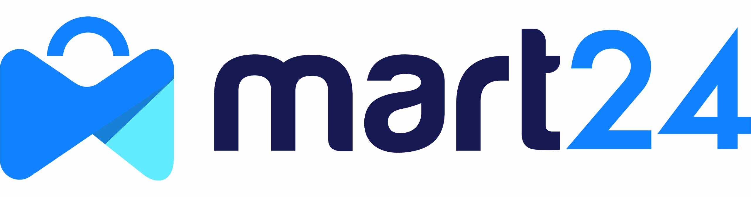Mart24h azul horizontal sem slogan